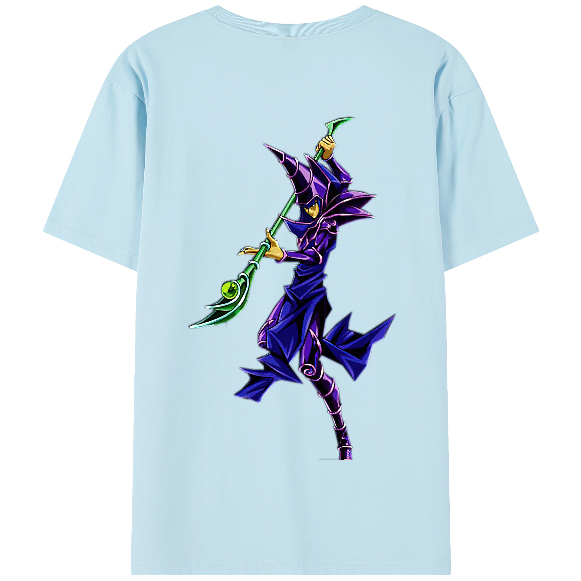 （画像用） 遊☆戯☆王 Yu-Gi-Oh! 綿100％半袖Tシャツ（背面プリント）